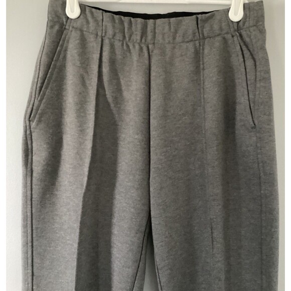 Everlane The Dream Pant  Pull On Front Seam Gray Heathered Charcoal Size XS NWT - Picture 8 of 12